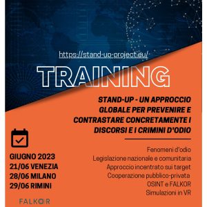 Italian STAND-UP trainings in June